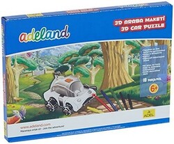 Adeland Arabası Maketi 3D - 1