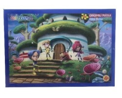 Adeland Çerçeveli Puzzle 33-48 Parça , Mantar Ev - ADEL