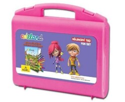 Adeland Eğlenceyi Taşı Boyama Seti Pembe - ADEL