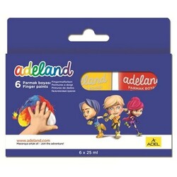 Adeland Parmak Boyası 6 Renk - ADEL
