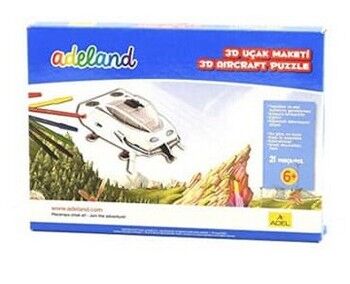 Adeland Uçağı Maketi 3D - 1
