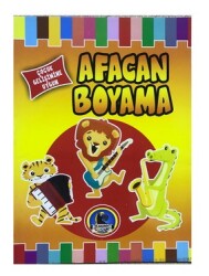 Afacan Boyama 2 - Örnekli Boyama 16 Sayfa - KARATAY YAYINLARI