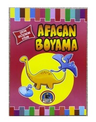 Afacan Boyama 4 - Örnekli Boyama 16 Sayfa - KARATAY YAYINLARI