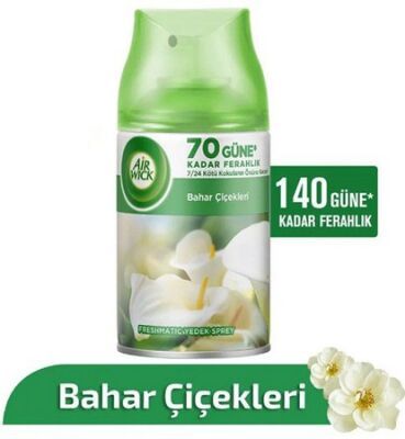 AiR Wich Oda Kokusu Freshmatik Yedek Sprey Bahar Çiçekleri 250 ml - 1