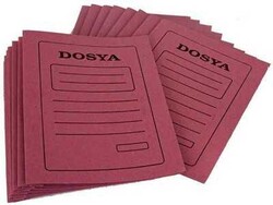 Alemdar Karton Pembe Dosya Tam Kapak 50 li - ALEMDAR