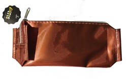 Altis Slim Kalem Çantası Sedef Metalik Bakır - RUBENIS