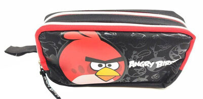 Angry Birds 49182 Çift Bölme Kalem Çantası - 1