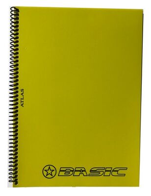 Atlas Basic A4 PP Kapak Spiralli Defter Çizgili 120 yp - 3