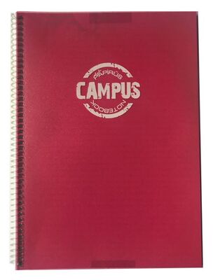 Atlas Campus A4 Spiralli PP Kapak Çizgili Defter 100 yp - 1