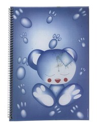Atlas Cartoon A4 PP Kapak Spiralli Defter Kareli 80 yp - ATLAS DEFTER