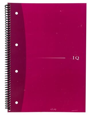 Atlas IQ A4 PP Kapak Spiralli Defter Çizgili 100 yp - 2