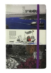 Bayındır İstanbul 13x21 cm Sert Kapak Bloknot Çizgili 120 yp - BAYINDIR