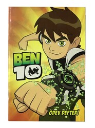 Ben10 A6 Karton Kapak Bloknot Çizgili 30 yp - 1