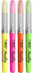 Bic Marking Kalem Tip Fosforlu Kalem 4 Renk - 1