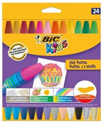 Bic Pastel Boya Takımı Klasik 24 Renk - 1