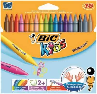 Bic Pastel Boya Takımı Silinebilir 18 Renk - 1