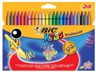 Bic Pastel Boya Takımı Silinebilir 24 Renk - 1