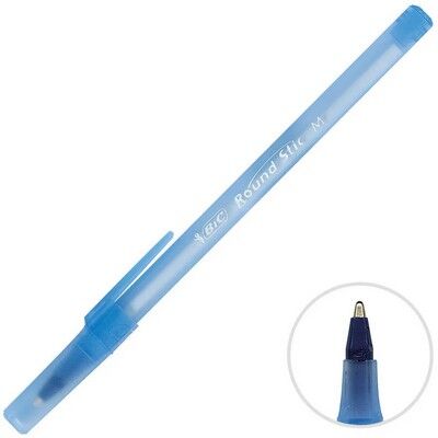 Bic Round Stıc Tükenmez Kalem Mavi - 1