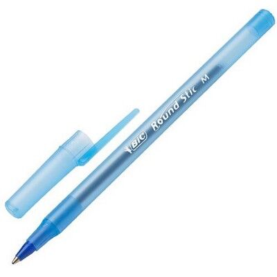 Bic Round Stıc Tükenmez Kalem Mavi - 1