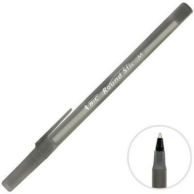 Bic Round Stıc Tükenmez Kalem Siyah - 1