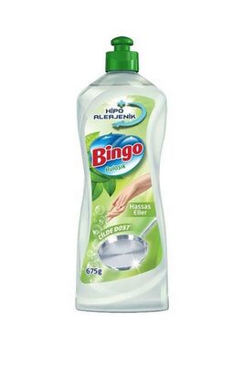 Bingo Sıvı Bulaşık Deterjanı Hasas Eller 675 ml - 1