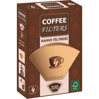 Caffeo Kahve Filtre Kağıdı 1/4 100 lü - 1