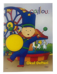 Caillou A4 Karton Kapak Defter Kareli 60 yp - 3