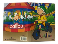 Caillou A7 Karton Kapak Çiftli Cep Bloknot Çizgili + Kareli 40+40 yp - 7