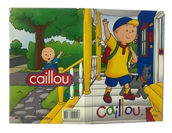 Caillou A7 Karton Kapak Çiftli Cep Bloknot Çizgili + Kareli 40+40 yp - 1