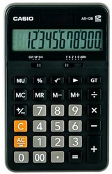 Casio Hesap Makinesi Masaüstü AX-12B 12 Hane - CASIO