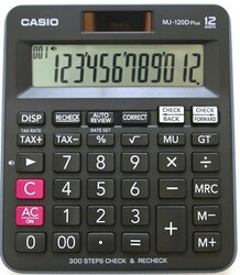 Casio Hesap Makinesi Masaüstü MJ-120D Plus 12 Hane - CASIO