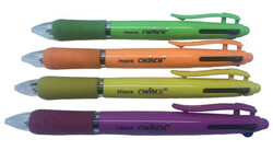 Chosch Basmalı Üç Renk (Kırmızı +Mavi+ Siyah) Tükenmez Kalem - 1