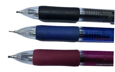 Chosch Mekanik Kurşun Kalem 0,7 mm + 2 Renk Tükenmez ( Mavi+ Siyah) Kalem - 2