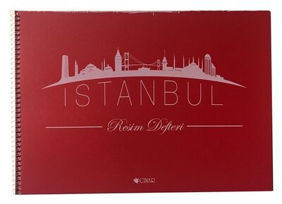 Çınar 24x34 cm PP Kapak Spiralli Resim Defteri 30 yp - 2