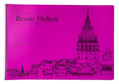 Çınar 33x48 cm PP Kapak Spiralli Resim Defteri 25 yp - 9