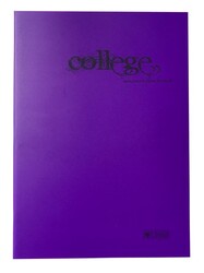 Çınar College A4 PP Kapak Defter Düz 60 yp - 2