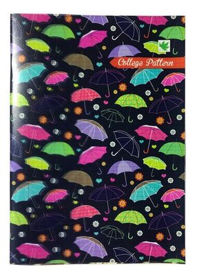 Çınar College Pattern A4 PP Kapak Defter Kareli 80 yp - 1