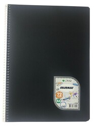 Çınar Colormaxi A4 PP Kapak Spiralli Defter Çizgili 72 yp - 6