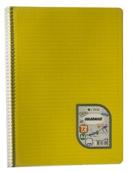 Çınar Colormaxi A4 PP Kapak Spiralli Defter Çizgili 72 yp - 8