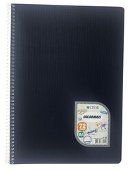 Çınar Colormaxi A4 PP Kapak Spiralli Defter Çizgili 72 yp - 9