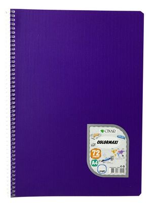 Çınar Colormaxi A4 PP Kapak Spiralli Defter Çizgili 72 yp - 11