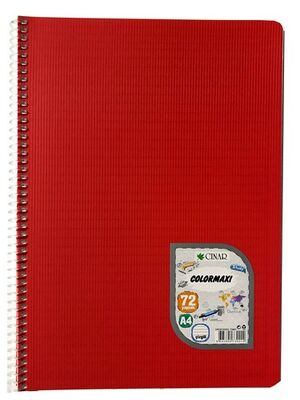 Çınar Colormaxi A4 PP Kapak Spiralli Defter Çizgili 72 yp - 12