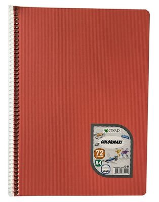 Çınar Colormaxi A4 PP Kapak Spiralli Defter Çizgili 72 yp - 13