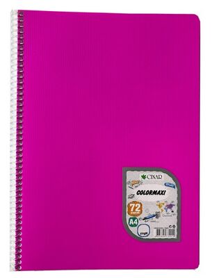 Çınar Colormaxi A4 PP Kapak Spiralli Defter Çizgili 72 yp - 14