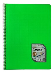 Çınar Colormaxi A4 PP Kapak Spiralli Defter Çizgili 72 yp - 15