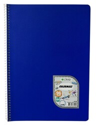 Çınar Colormaxi A4 PP Kapak Spiralli Defter Çizgili 96 yp - 5