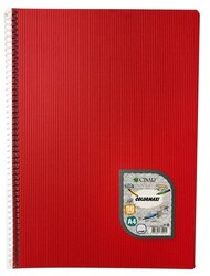 Çınar Colormaxi A4 PP Kapak Spiralli Defter Çizgili 96 yp - 7