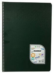 Çınar Colormaxi A4 PP Kapak Spiralli Defter Çizgili 96 yp - 11