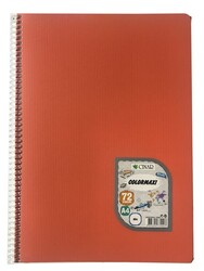 Çınar Colormaxi A4 PP Kapak Spiralli Defter Düz 72 yp - 6