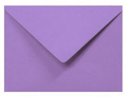 Davetiye Kart Zarfı 110 gr 13X18 cm , Eskitme Lila - OFİSKUTUM